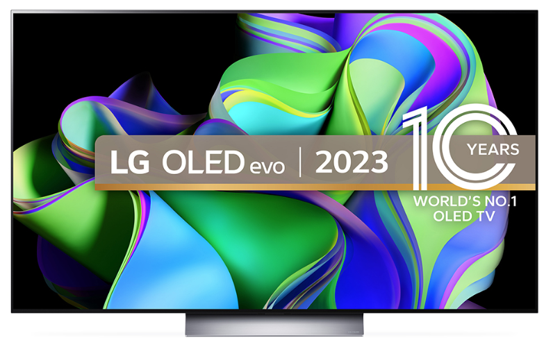 Image of LG OLED83C34LA 83" OLED EVO panel smart Television with advanced Alpha 9 AI Processor