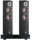 Audiolab 6000A Amplifier with Dali Oberon 5 Floorstanding Speakers