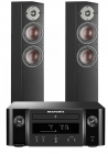 Marantz Melody X. M-CR612 Music System with Dali Oberon 5 Floorstanding Speakers