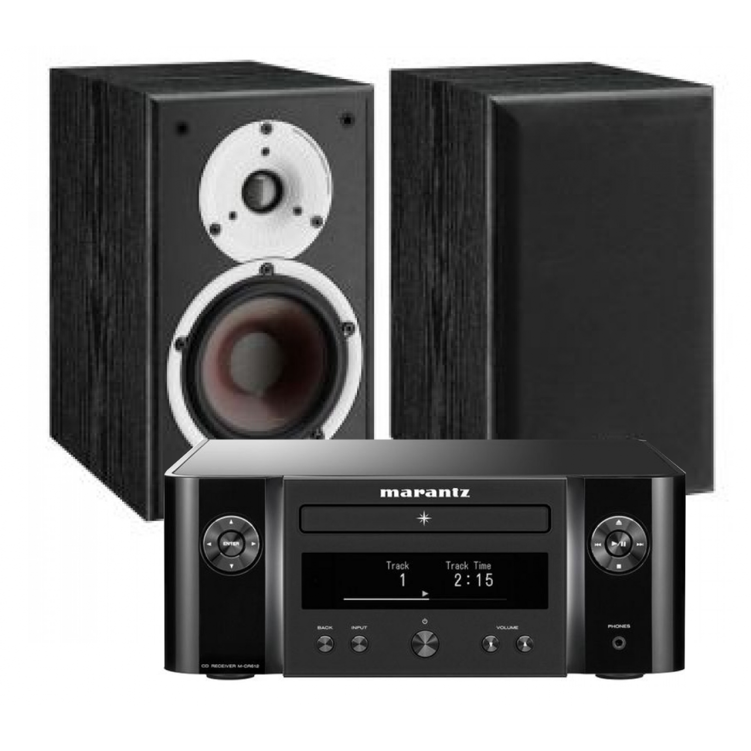 Marantz Melody X M Cr612 Music System With Q Acoustics Q 3010i