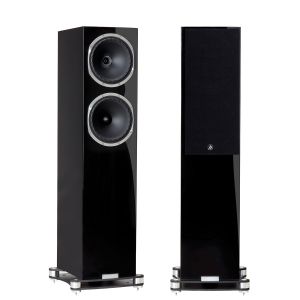 Manufacturer Refurbished - Fyne Audio F502SP Floorstanding Speakers - Piano Black