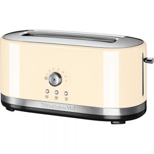 Kitchenaid 4 Slice Manual Control Toaster In Almond Cream - 5KMT4116BAC