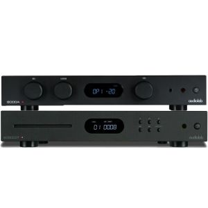 Audiolab 6000A Amplifier with Audiolab 6000CDT CD Transport