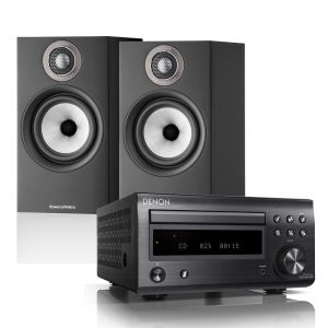 Denon CEOL N11DAB Hi-Fi-Network CD Receiver with Bowers & Wilkins 607 S2 Anniversary Edition Standmount Loudspeakers