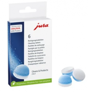 Jura 2 phase cleaning tablets - 6 Pack - 62715