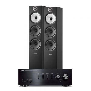 Yamaha A-S301 Integrated Amplifier with Bowers & Wilkins 603 S2 Floorstanding Loudspeakers