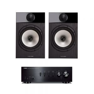 Yamaha A-S301 Integrated Amplifier with Fyne Audio F301 Bookshelf Speakers
