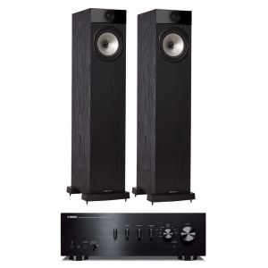 Yamaha A-S501 Integrated Amplifier with Fyne Audio F302 Floorstanding Speakers