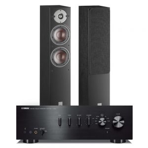 Yamaha A-S501 Integrated Amplifier with Dali Oberon 5 Floorstanding Speakers 