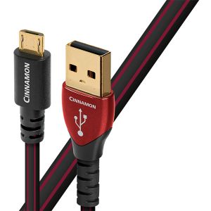 AudioQuest Cinnamon USB Type A to Micro Plug Cable - 0.75m