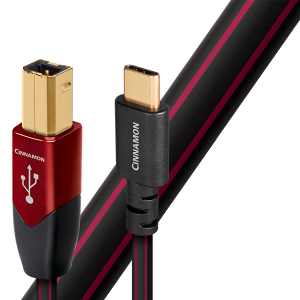 AudioQuest Cinnamon USB Type B to C Plug Cable