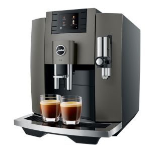 Jura E8 Bean to Cup Coffee Machine in Dark Inox 15498