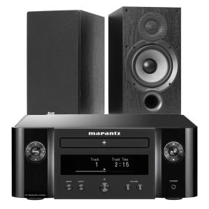 Marantz Melody X. M-CR612 Music System with Elac Debut B6.2 Bookshelf Speakers