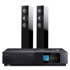 Naim Uniti Star All-In-One Player with KEF R5 Floorstanding Speakers