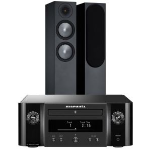 Marantz Melody X. M-CR612 Music System with Monitor Audio Bronze 200 Speakers (6th Gen)