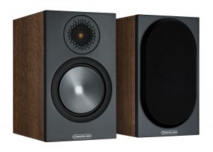 Open Box - Monitor Audio Bronze 50 Speakers (6th Gen) - Walnut