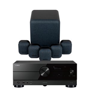 Yamaha RX-A2A AV Receiver with Monitor Audio Mass 5.1 Gen 2 AV Speaker System