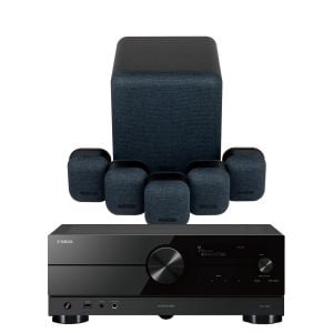 Yamaha RX-A4A AV Receiver with Monitor Audio Mass 5.1 Gen 2 AV Speaker System