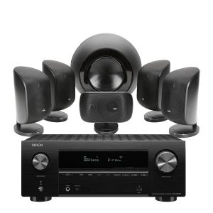Denon AVR-S660H AV Receiver with Bowers & Wilkins MT-60D Home Theatre System (DB4S Upgrade)