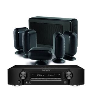 Marantz NR1711 Slim 7.2Ch 8K AV Receiver with Q Acoustics 7000i 5.1 Slim Speaker System