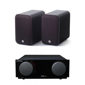 Cyrus One Cast Amplifier with Q Acoustics M20 HD Wireless Speakers