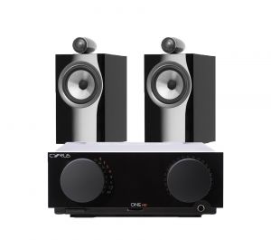 Cyrus One HD Integrated Amplifier with Bowers & Wilkins 705 S2 Standmount Speakers