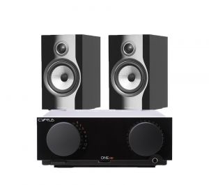 Cyrus One HD Integrated Amplifier with Bowers & Wilkins 706 S2 Standmount Speakers