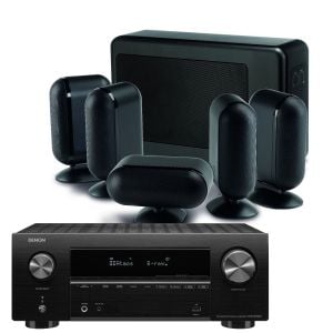 Denon AVR-X2700H AV Receiver with Q Acoustics 7000i 5.1 Slim Speaker System