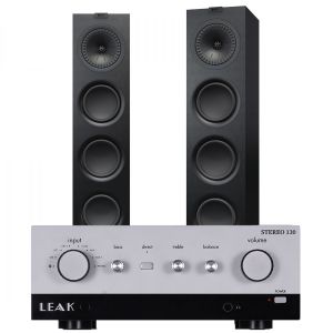 LEAK Stereo 130 Integrated Amplifier with KEF Q750 Floorstanding Speakers
