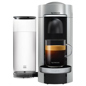 Nespresso Vertuo Plus Coffee Machine by Magimix, Silver 11386