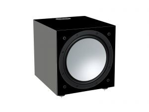 Open Box - Monitor Audio Silver W12 Subwoofer - High Gloss Black