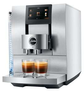 Jura Z10 Coffee Machine 15360 in White Aluminium Hot & Cold Brew 