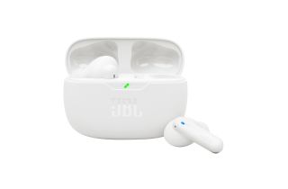 JBL Wave Beam 2 Active Noise Cancelling Earbuds - White