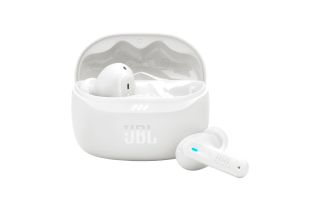 JBL Tune Beam 2 Active Noise Cancelling Earbuds - White