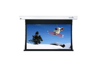 Sapphire 158" SETTS350WSF-AW Tab Tensioned Electric Projector Screen