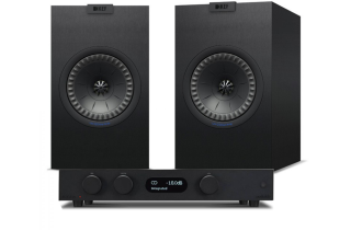 Audiolab 6000A Amplifier with KEF Q150 Bookshelf Speakers
