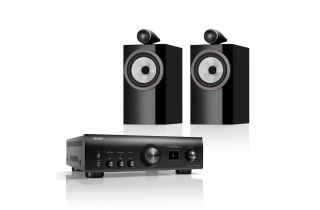 Denon PMA-1700NE Integrated Amplifier with Bowers & Wilkins 705 S3 Standmount Speakers 