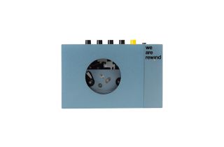 We Are Rewind Portable Cassette Player with Bluetooth - Blue