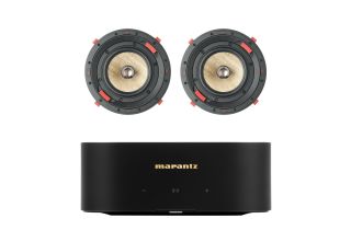 Marantz MODEL M1 2.1 Channel Streaming Amplifier with Focal 300 ICW6 In-Wall/In-Ceiling Speakers