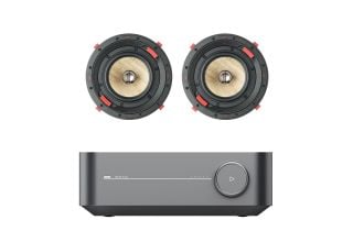 WiiM Stereo Amplifier with Focal 300 ICW6 In-Wall/In-Ceiling Speaker