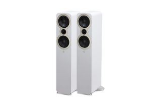 Q Acoustics 3050c Floorstanding Speakers - White