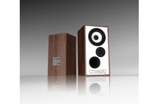 Mission 700 Standmount Loudspeakers - Walnut Pearl