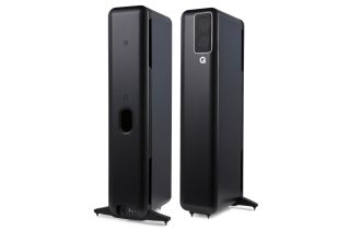 Q Acoustics Q Active 400 Floorstanding Speakers - Black
