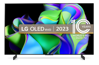LG OLED42C34LA 42" OLED smart Television with advanced Alpha 9 AI Processor