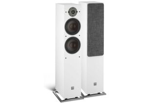 Dali OBERON 7 Floorstanding Speakers - White (Vinyl)