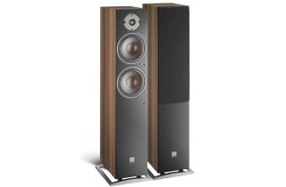 Dali OBERON 7 Floorstanding Speakers - Dark Walnut (Vinyl)