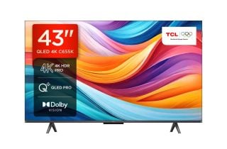 TCL 43C655K 43" 4K QLED Smart TV (2024)