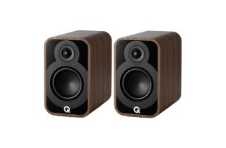Manufacturer Refurbished - Q Acoustics Q 5010 Bookshelf Speakers - Santos Rosewood