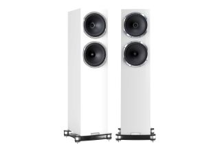 Fyne Audio F502SP Floorstanding Speakers - Piano White