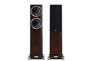 Fyne Audio F502SP Floorstanding Speakers - Piano Walnut